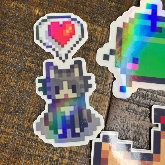 Stardew Valley Sticker Pack, Junimo, Stardew Coffee, Stardew Chickens - Picture 5 of 8